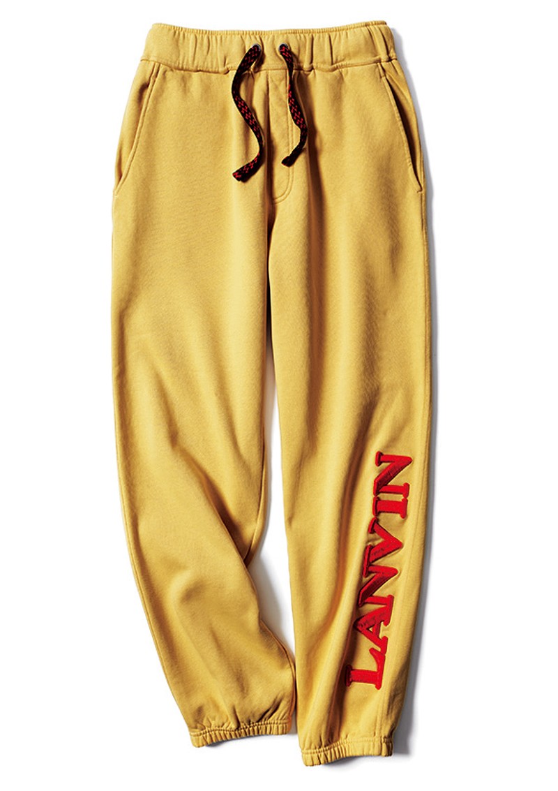 パンツ（イエロー）19万5800円／ランバン（ランバン銀座店）