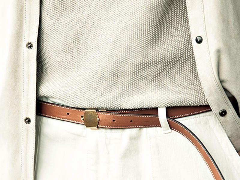 ベルト3万9600円／イルミーチョ（ビームス 六本木ヒルズ）