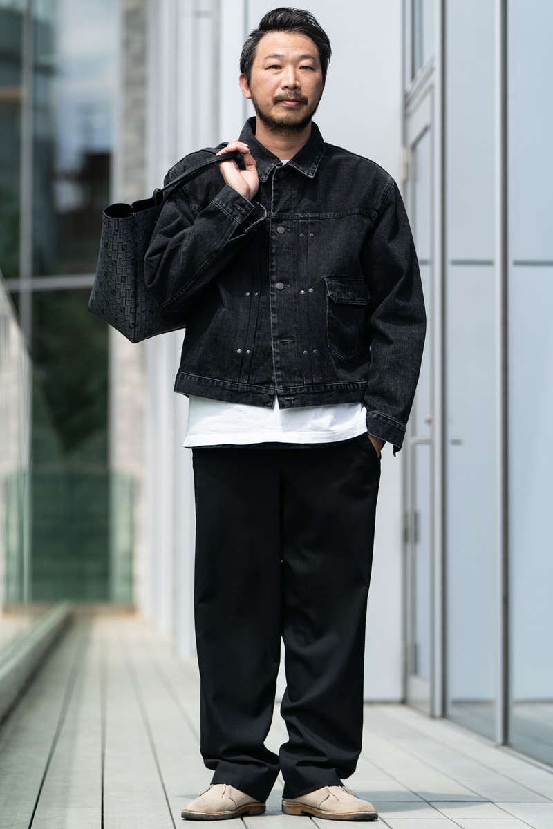 お洒落スナップ、東京、春アウター、着こなし