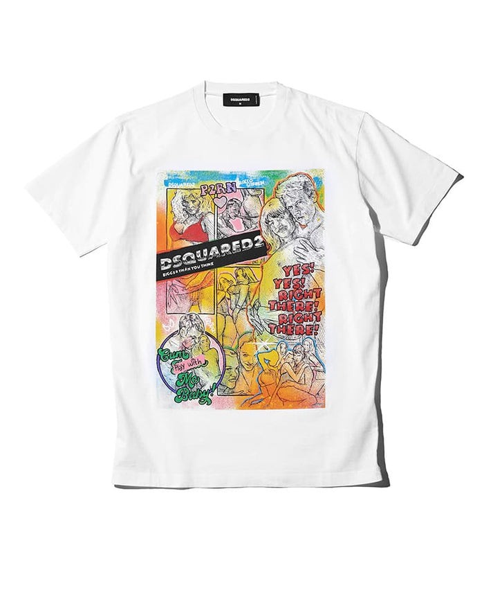 Tシャツ¥59,400／ディースクエアード（買えるLEON）