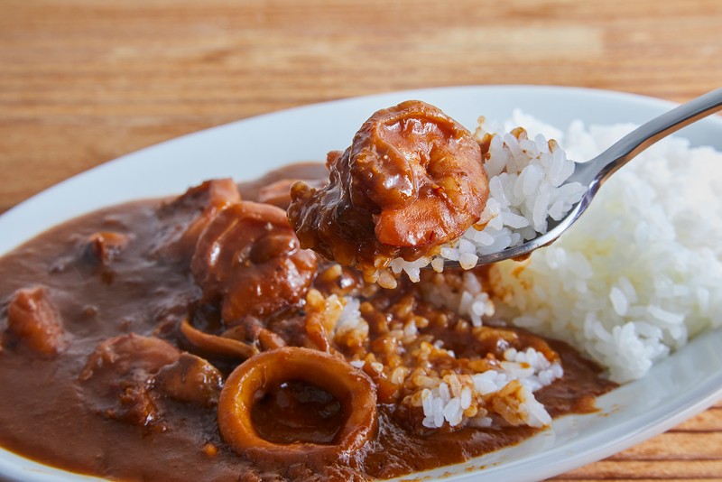 シーフードカレー 野本やすゆき