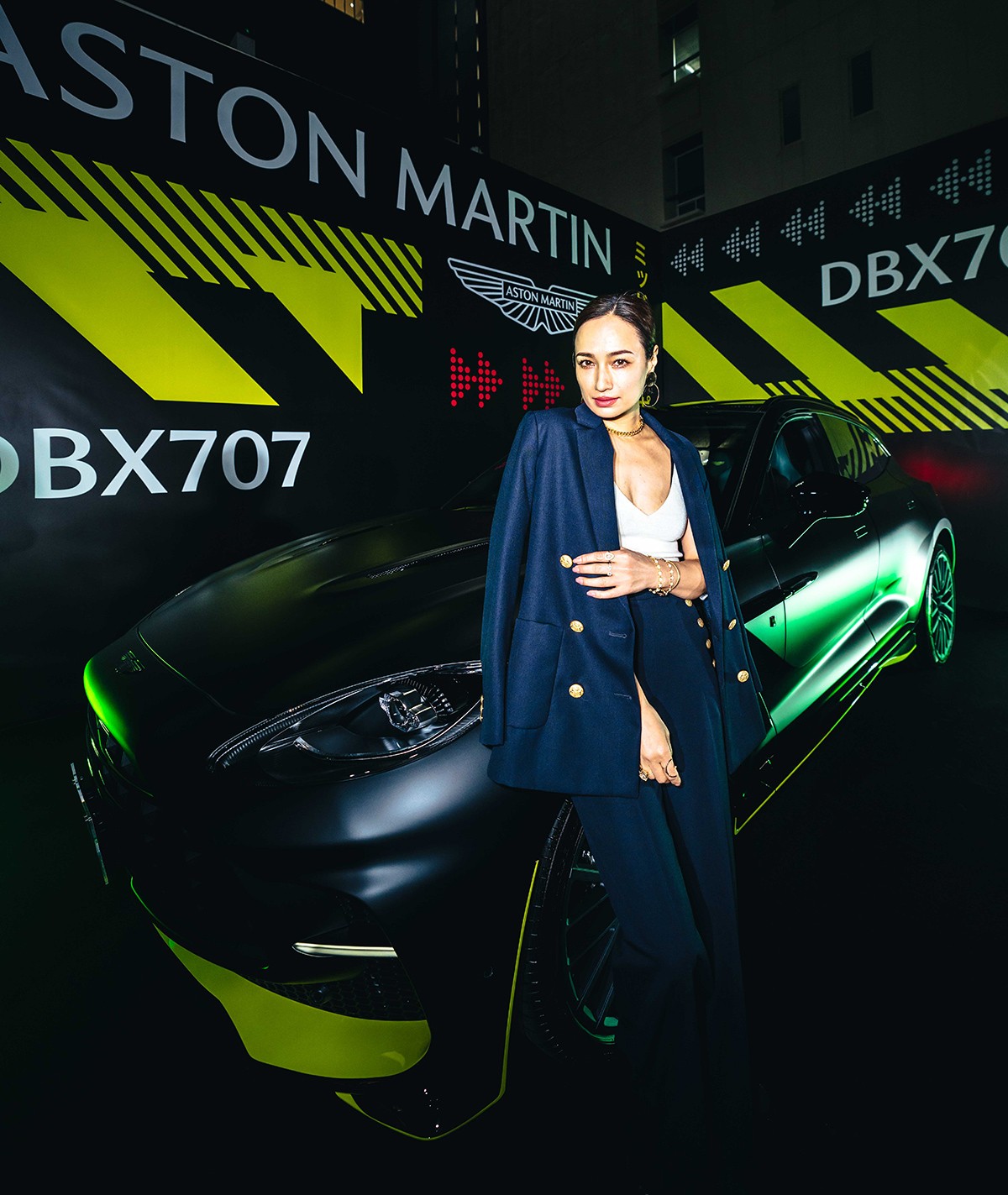 DBX707 JAPAN MIDNIGHT PODIUM EDITION セクシーな衣装で来場された佐田真由美氏。