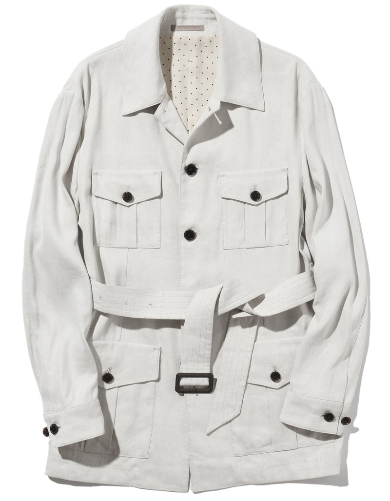▲ サファリジャケット8万8000円／エストネーション