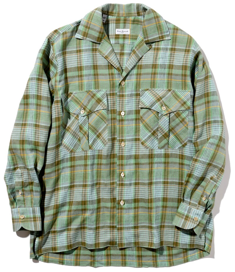 ▲ シャツ4万1800円／エリコ フォルミコラ × シップス（シップス 銀座店）
