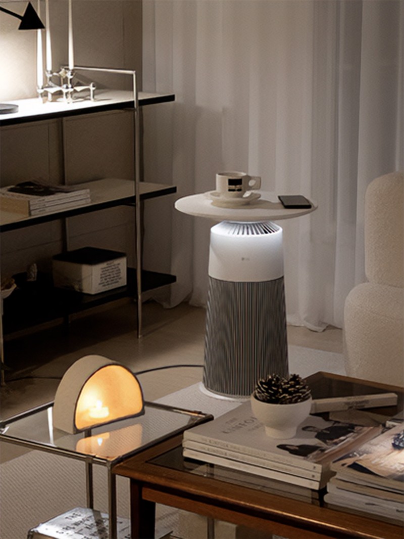 エルジー 空気清浄機 LG PuriCare AeroFurniture マルチな機能を備えたテーブル型の空気清浄機！LG