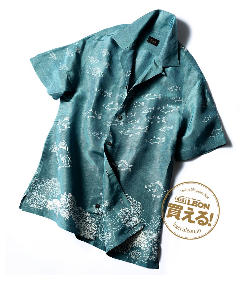 シャツ26万6200円/ブリオーニ(買えるLEON)