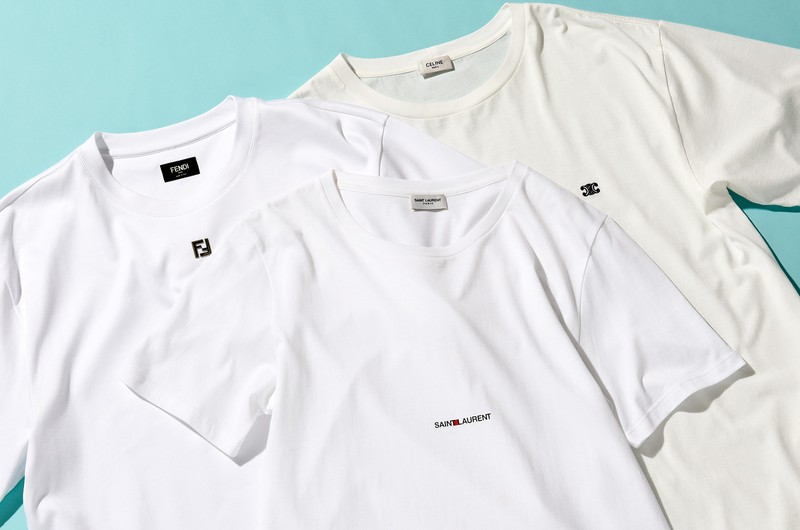 白Tシャツ、着こなし、夏スタイル