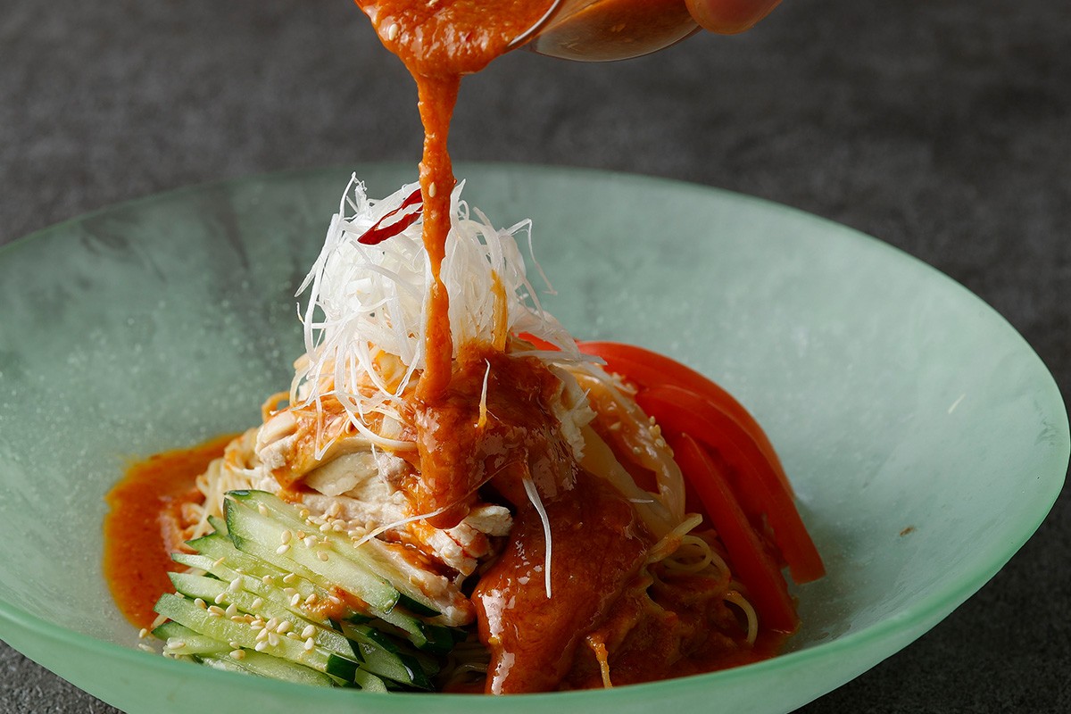 ウェスティンホテル東京 「棒棒鶏冷麺　胡麻と落花生の特製ソース」