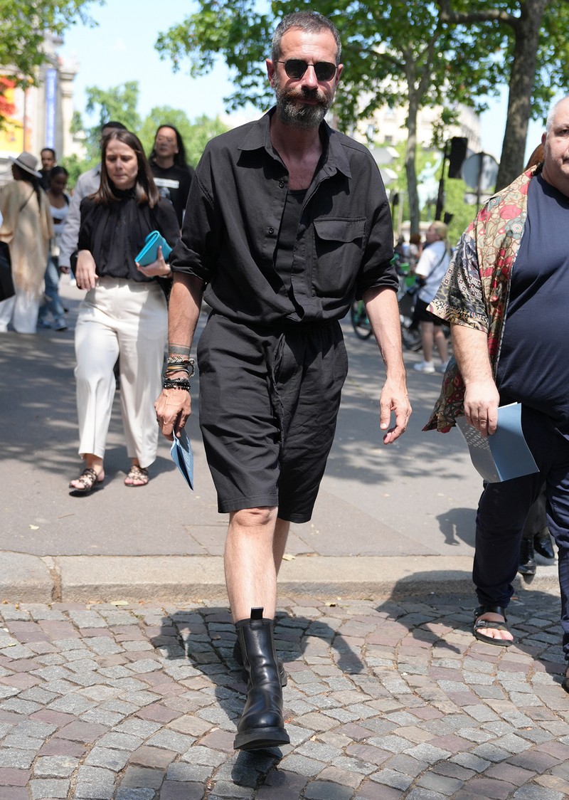 イタリア メンズファッション スナップ コーディネート イケオジ ちょい悪おやじ LEON 