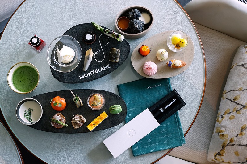 モンブラン パレスホテル東京 「アフタヌーンティー“Stones”MONTBLANC Edition」