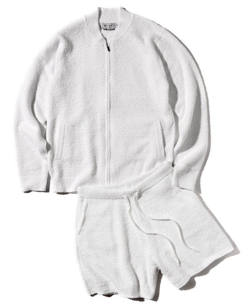 ▲ ブルゾン2万7500円、ショーツ2万6180円/ともにカシウエア