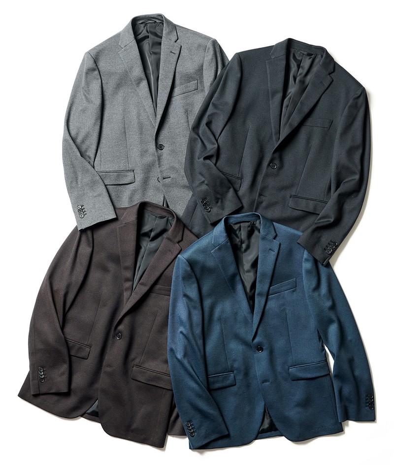 ジャケット各6万3800円/ジョゼフ オム(オンワード樫山 お客様相談室)