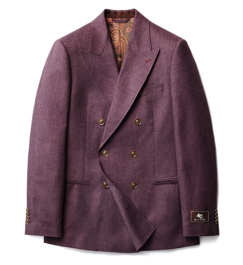 エトロ ロングジャケットカシミア混 エトロ ロングジャケットカシミア混
