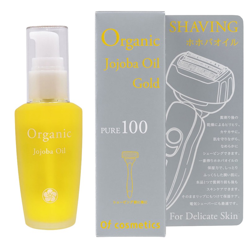 「ホホバオイル・0 SHAVING」40ml 4950円/オブ・コスメティックス
