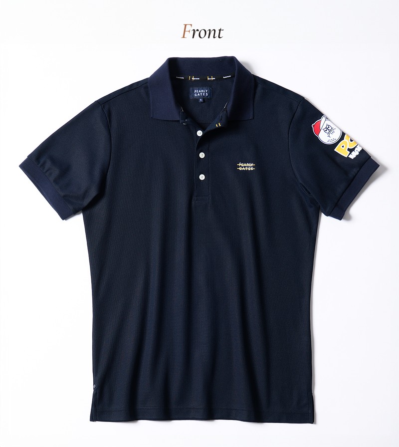 ▲ ポロシャツ2万6400円/パーリーゲイツ