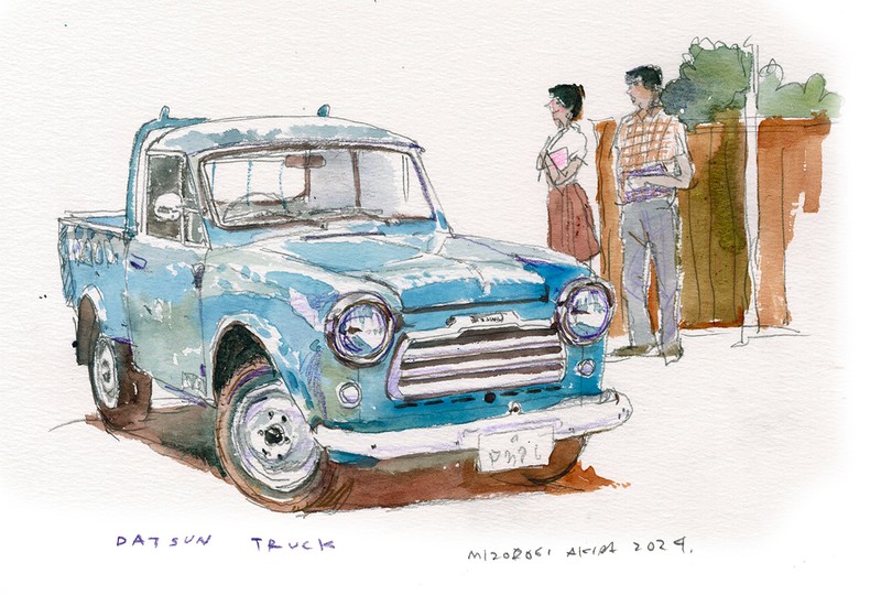 イラスト 溝呂木 陽 ダットサントラック