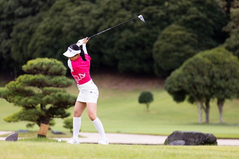 相場彩那 ゴルフ 大栄カントリー倶楽部