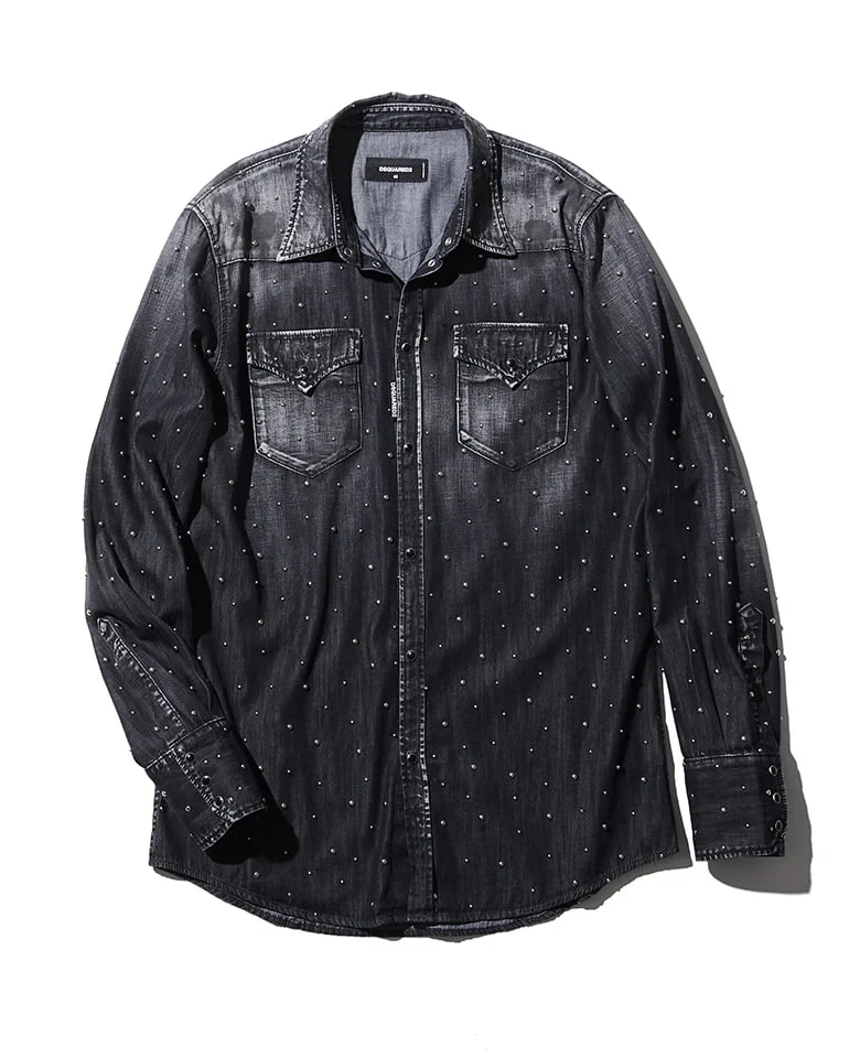 シャツ21万3400円／ディースクエアード（買えるLEON）