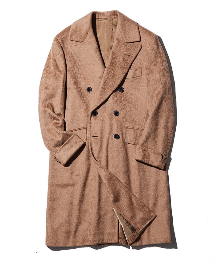 暖かくサマになる冬】極上のキャメルコートです | 買えるLEON | LEON