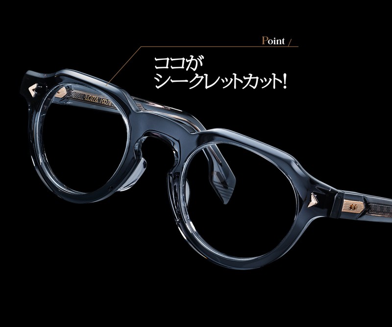 メガネ4万6200円/ロッツァ(デリーゴジャパン)