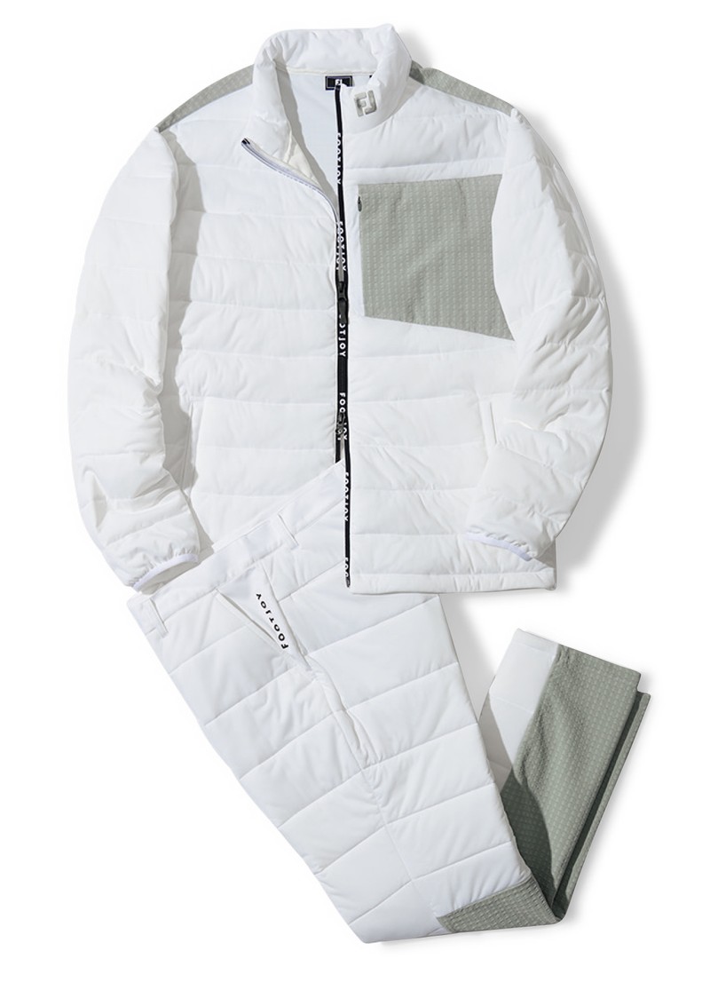 ▲ ブルゾン2万4200円、パンツ1万7600円/ともにフットジョイ(アクシネット ジャパン インク)