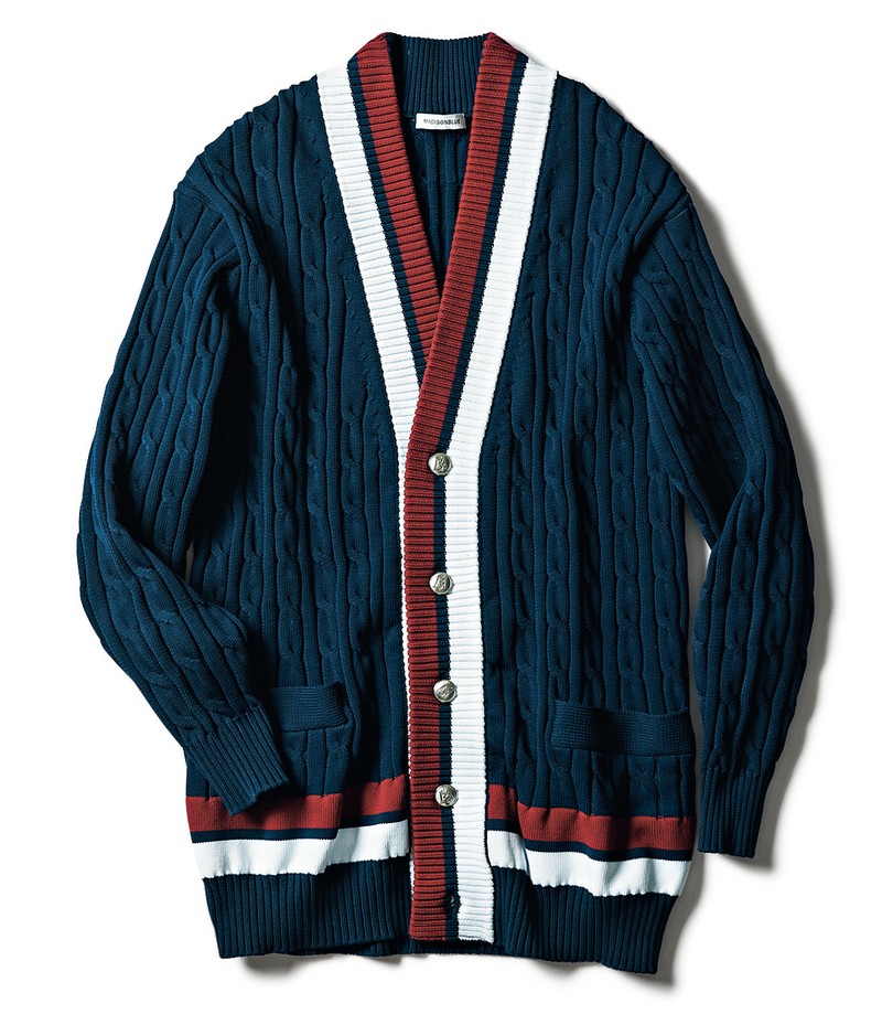 カーディガン10万6700円/マディソンブルー