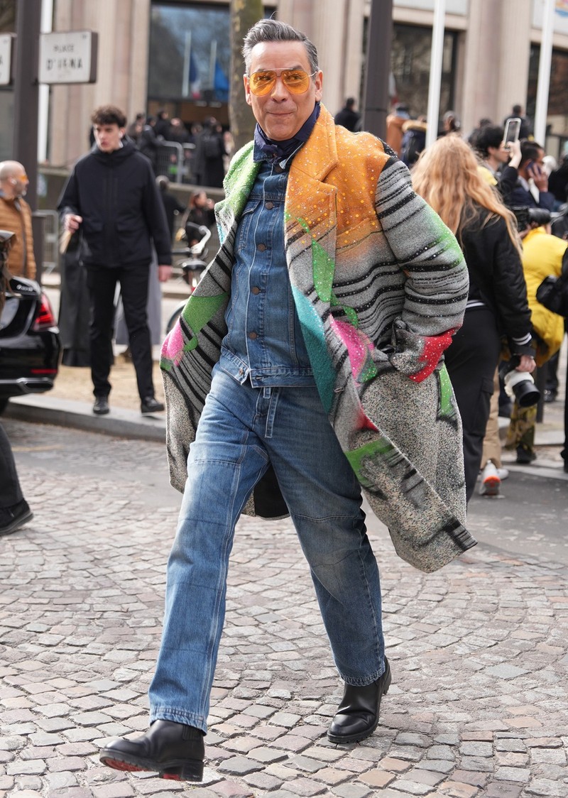 海外スナップ イケオジ春コーデ イタリア ヨーロッパ LEON