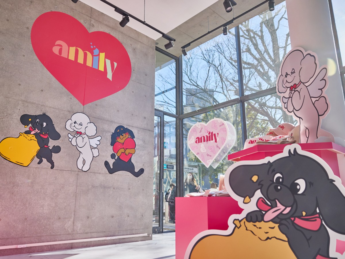 AMILY 期間限定POP-UPストア 原宿駅から徒歩1分の好立地！