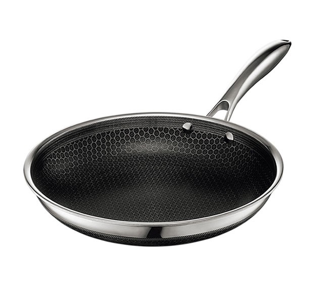 「ヘックスクラッド ハイブリッドフライパン」26cm 1万8900円/ヘックスクラッド