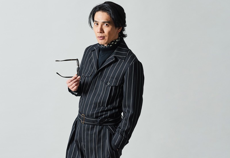 オールインワン、つなぎ、モード、着こなし、コーデ、瀧川鯉斗