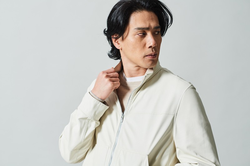 レザー、春アウター、着こなし、コーデ、瀧川鯉斗