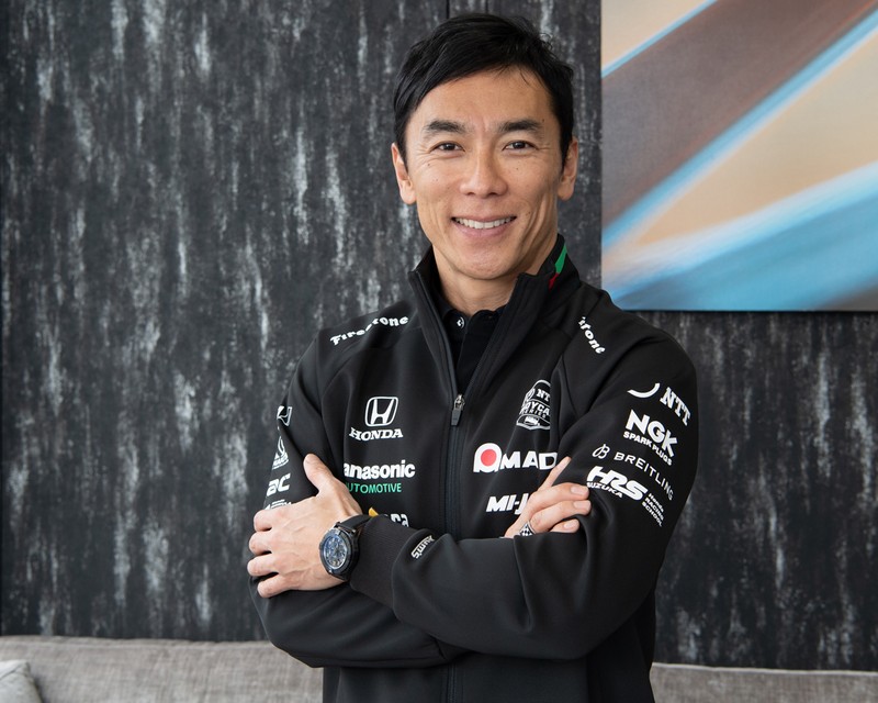 佐藤琢磨　ブライトリング　腕時計　