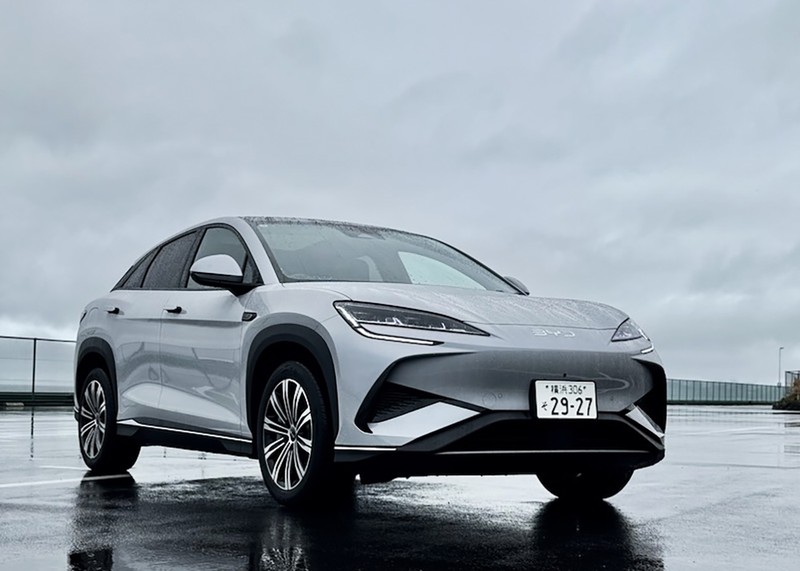 BYD SUV シーライオン7 駆動用バッテリーを車体の構造材として使う「セル・トゥ・ボディ」技術を採用。