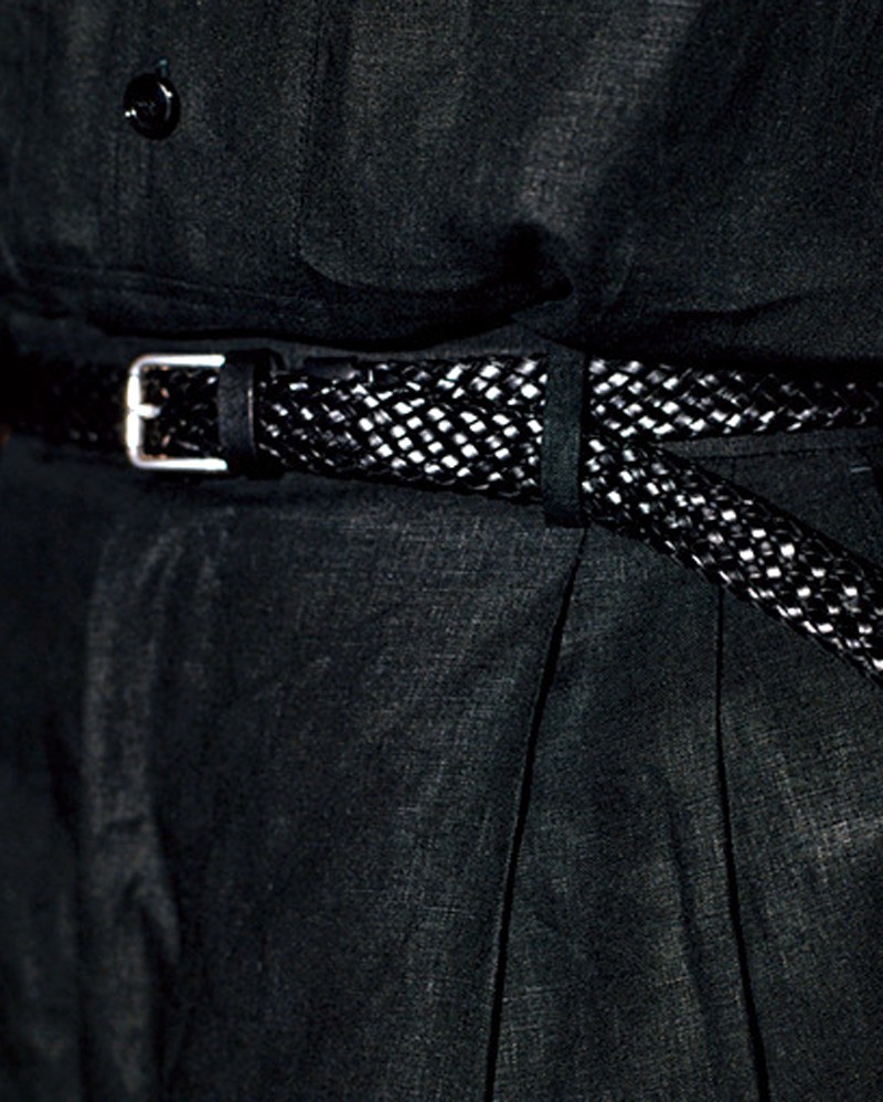 Technique タックインのこなしは2.5㎝ベルトで