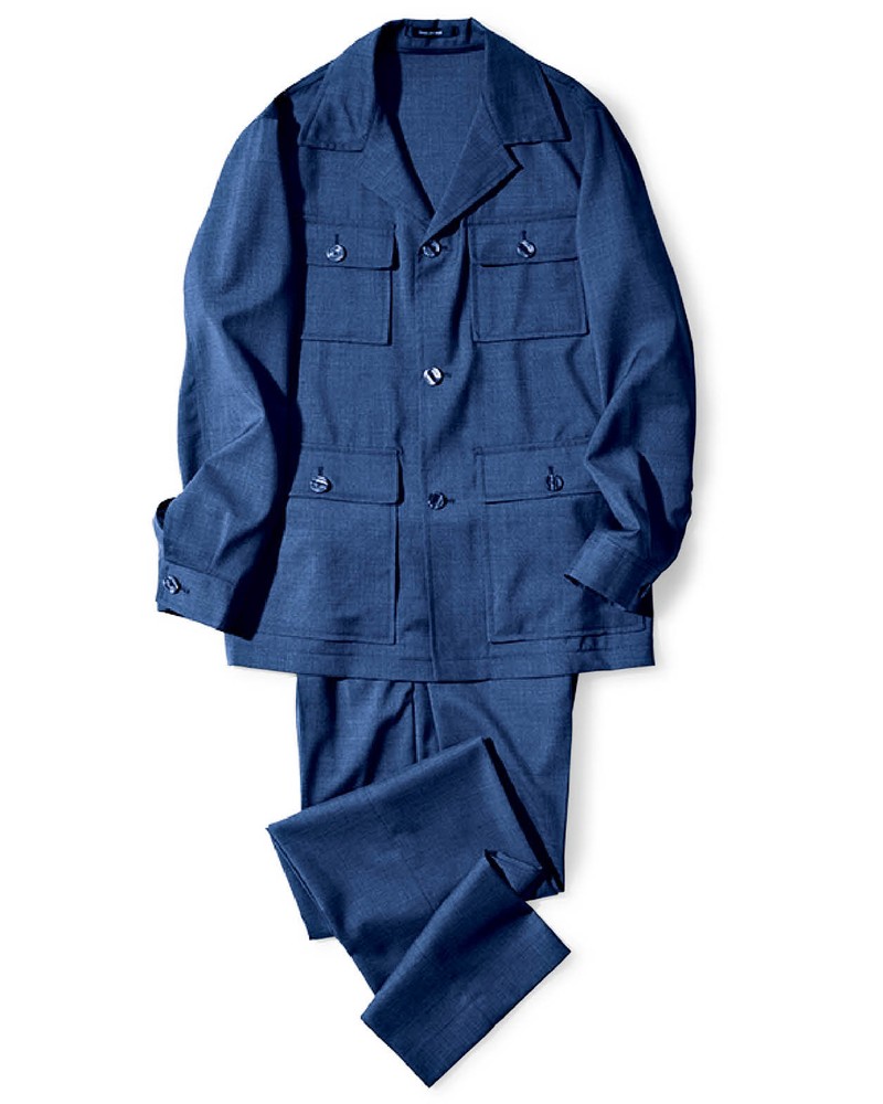 ジャケット10万100円、パンツ5万7200円/ともにタリアトーレ(トレメッツォ)