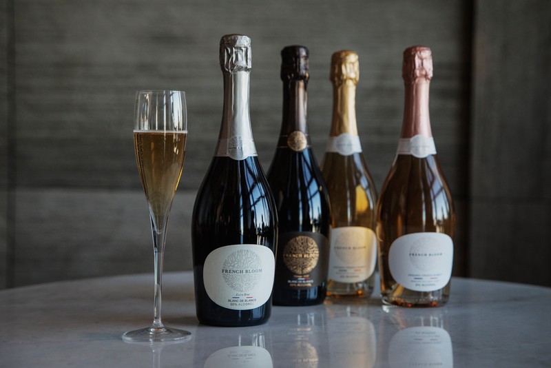 フランス発のノンアルコール・スパークリングワイン「フレンチブルーム」。