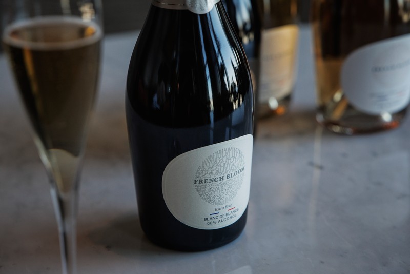 フランス発のノンアルコール・スパークリングワイン「フレンチブルーム」。