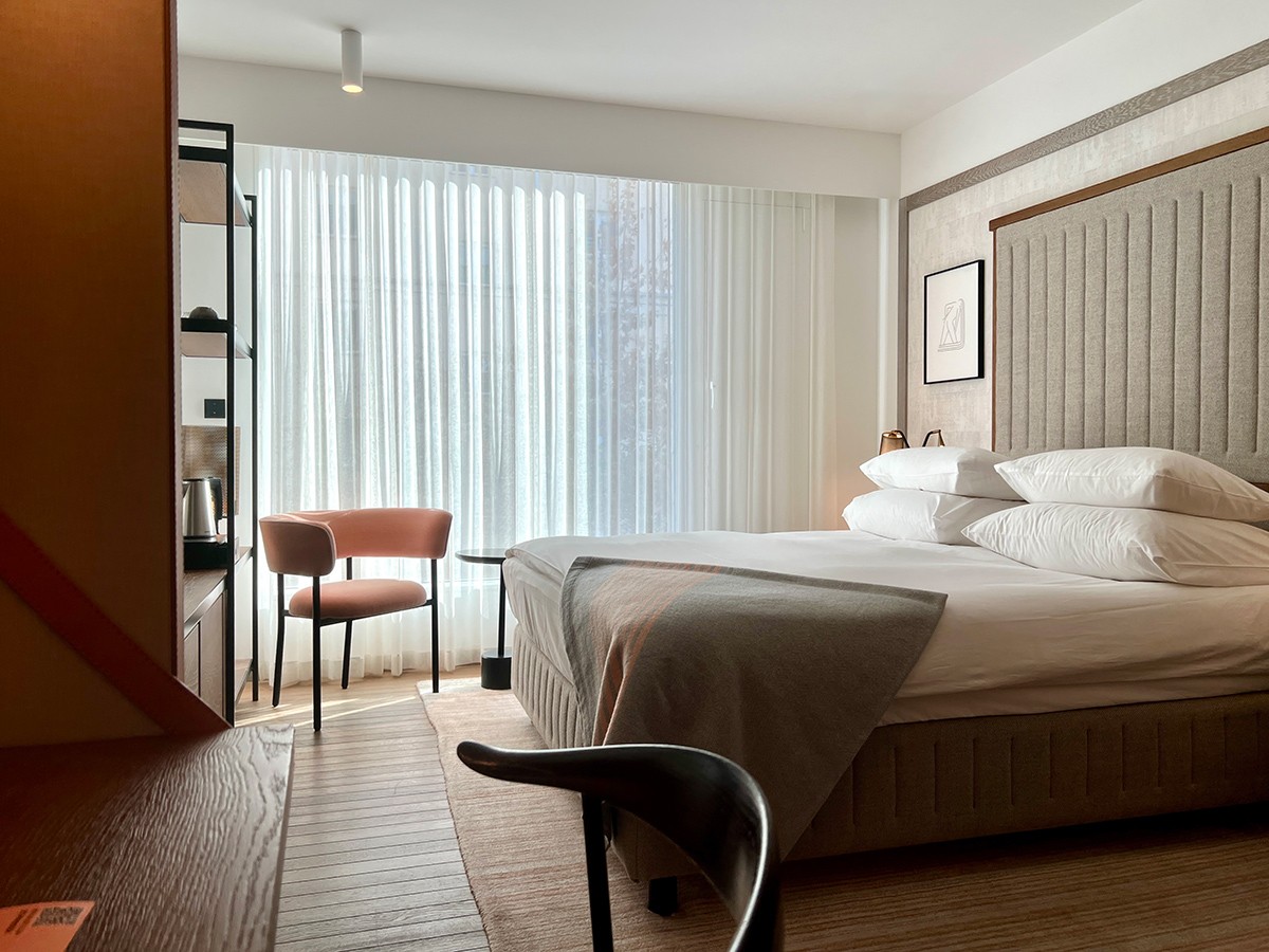 「PURO Hotel Warszawa Centrum」の「クラシックルーム」(19㎡)。筆者撮影