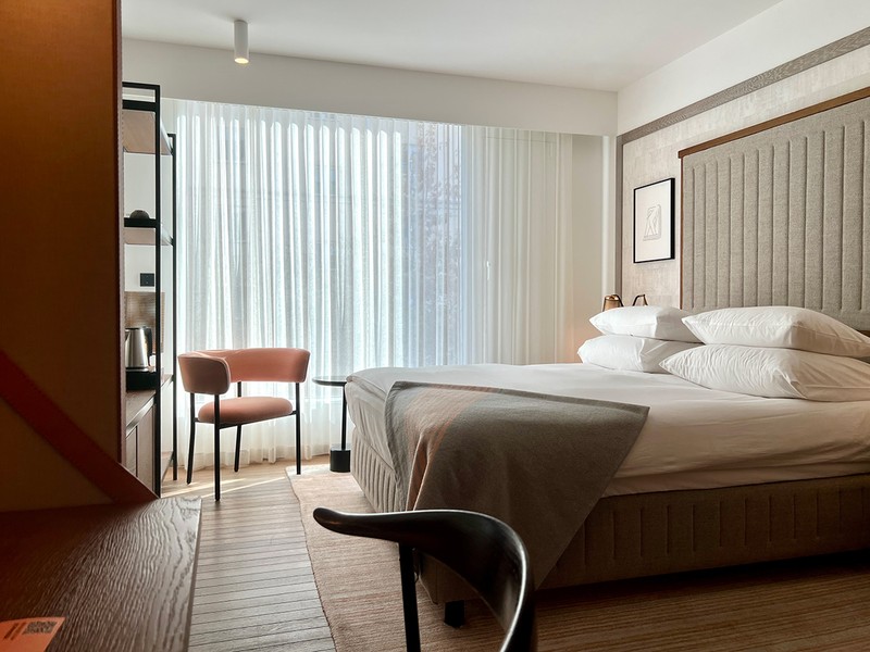 「PURO Hotel Warszawa Centrum」の「クラシックルーム」(19㎡)。筆者撮影