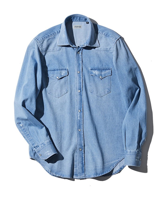 シャツ5万9400円/サルトリオ(買えるLEON)