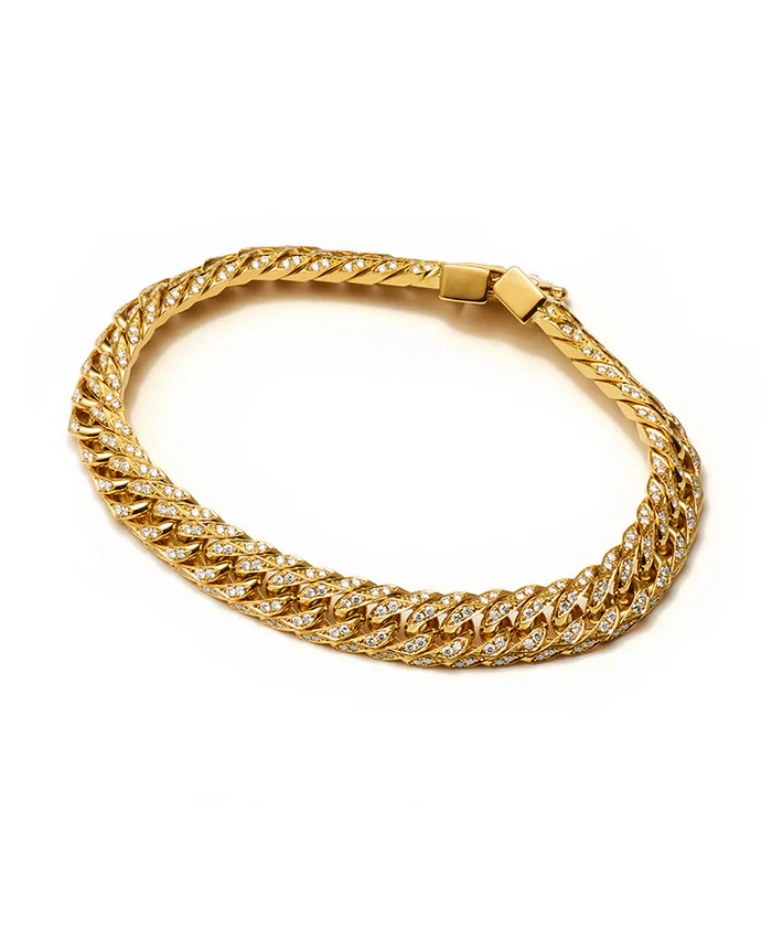 ［18KYG×ダイヤモンド］264万円／カプリシャスクロス（買えるLEON）