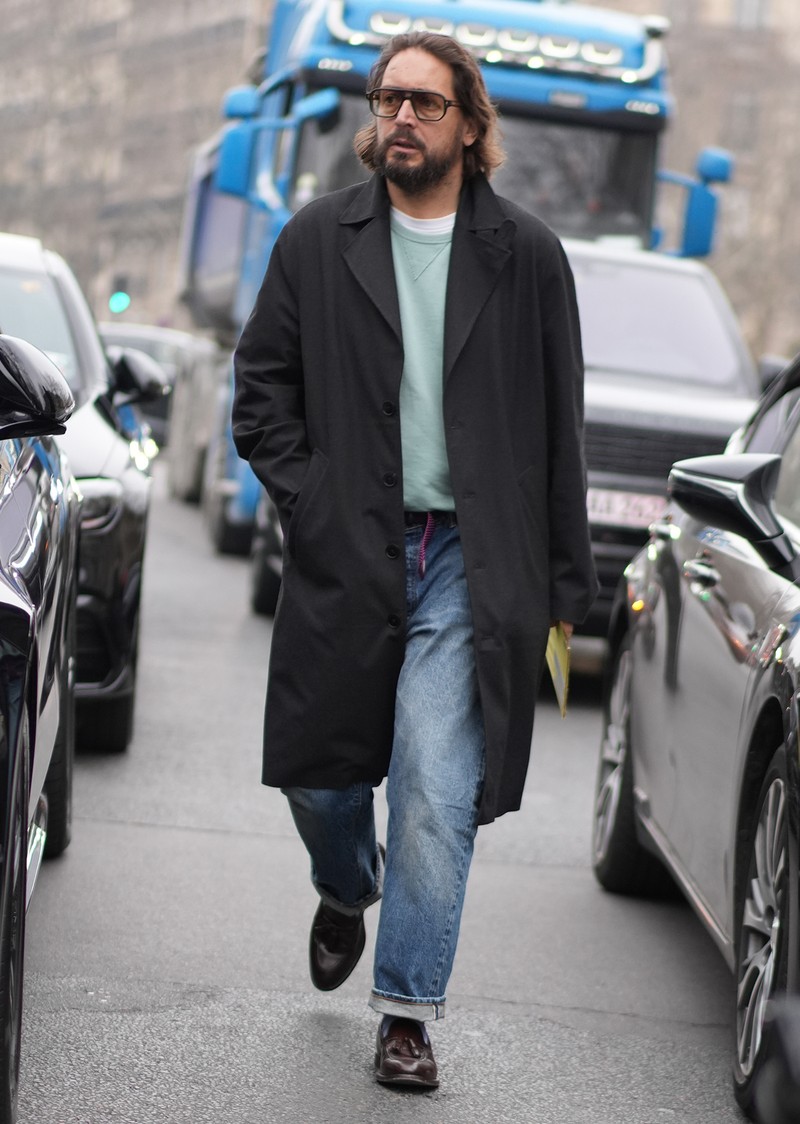 イタリア メンズファッション スナップ コーディネート イケオジ ちょい悪おやじ LEON 