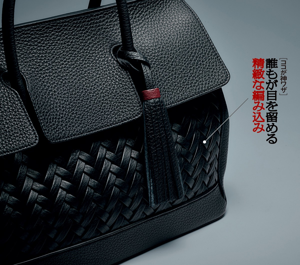バッグ［W37.5×H27×D15.5㎝］47万3000円／アカーテ（ウエニ貿易）