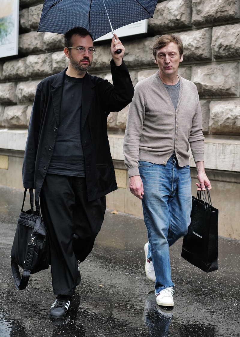 イタリア メンズファッション スナップ コーディネート イケオジ ちょい悪おやじ LEON 