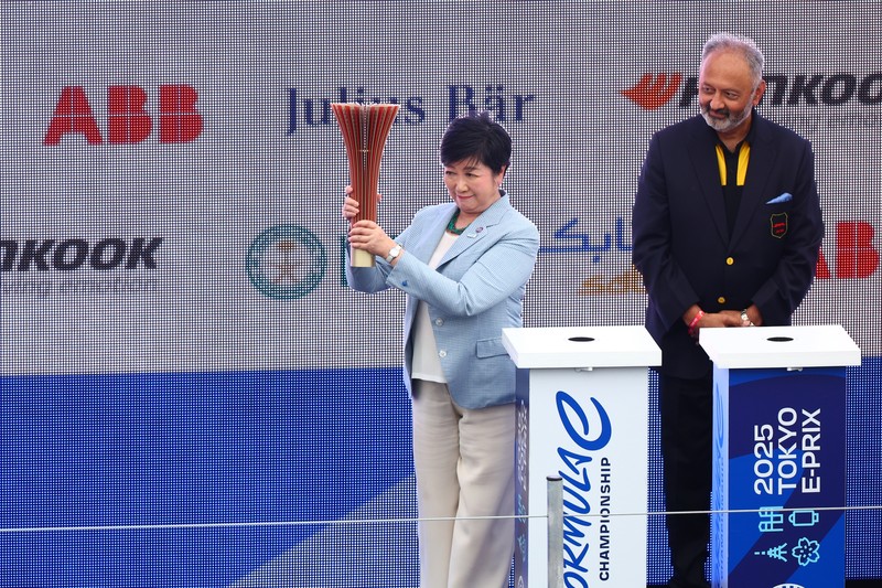 フォーミュラE 日産 エスピノーザ WebLEON 藤野太一 小池百合子