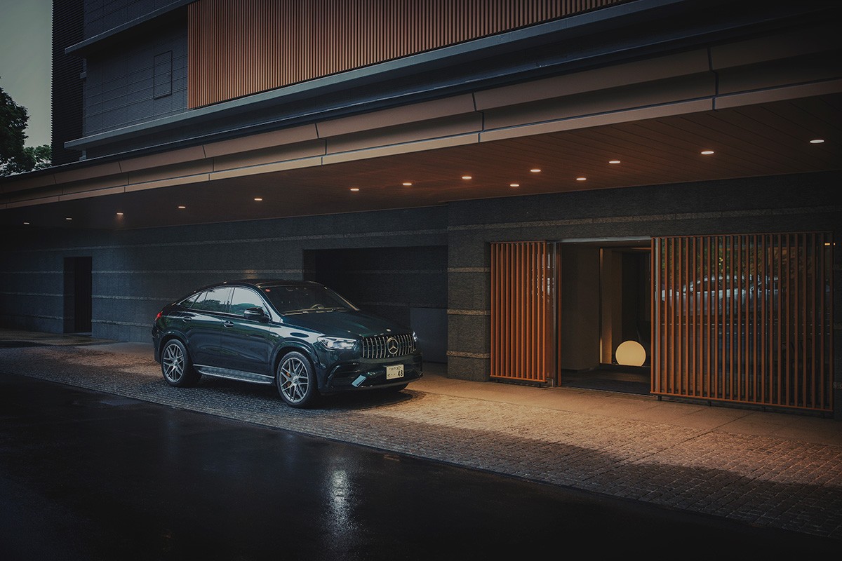 「メルセデス AMG GLE 63 S 4MATIC+クーペ」「熱海・伊豆山 佳ら久」