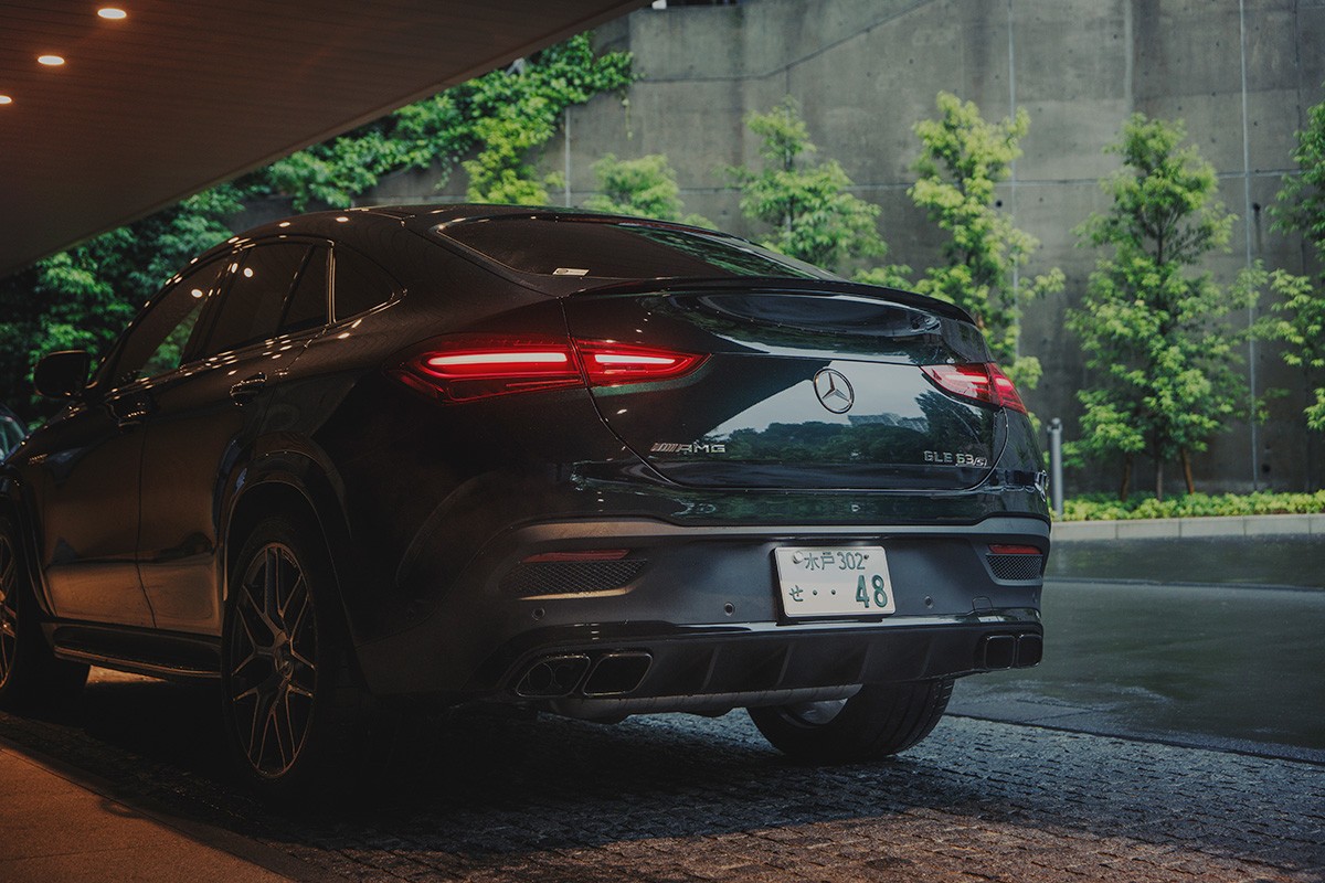 「メルセデス AMG GLE 63 S 4MATIC+クーペ」「熱海・伊豆山 佳ら久」