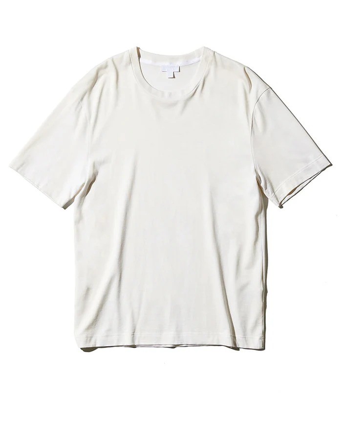シルクコットンTシャツ¥40,480／サンスペル（買えるLEON）