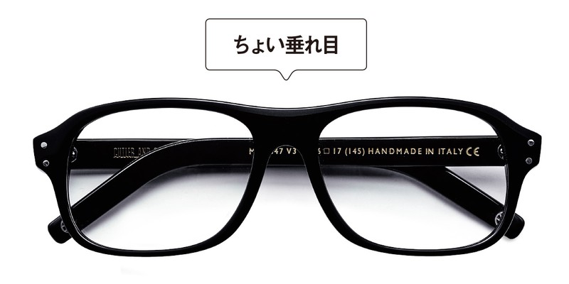 メガネ6万9300円／カトラー アンド グロス（サンライズエージェント）