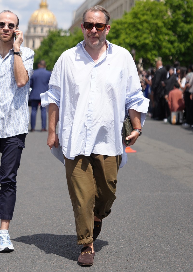 イタリア メンズファッション スナップ コーディネート イケオジ ちょい悪おやじ LEON 